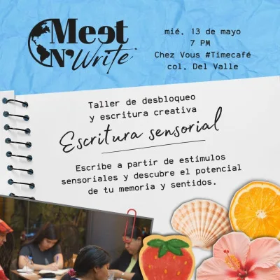 Meet N Write. Escritura sensorial (+16)