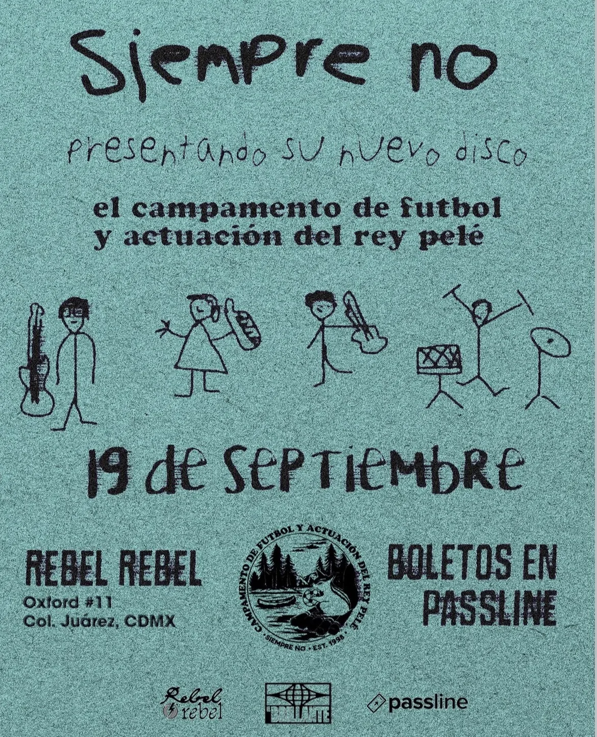 Siempre No presentando su nuevo disco
